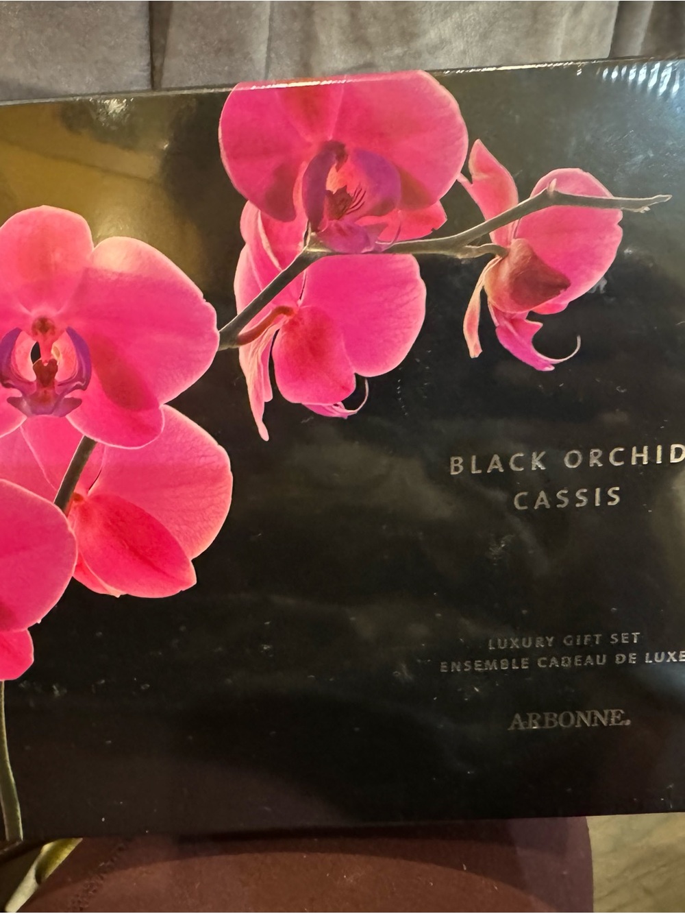 Arbonne Black Orchid Cassis Luxury Gift Set NIB